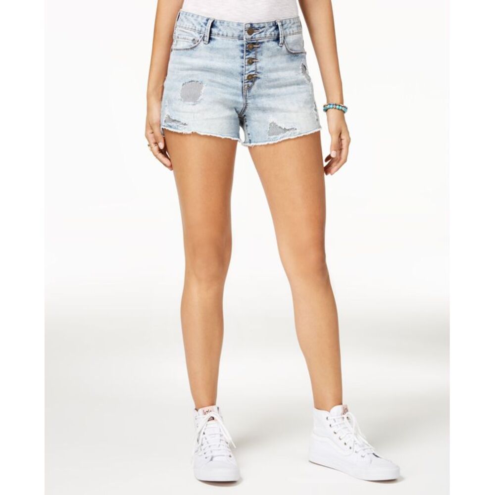 Black Daisy Juniors' Ripped Denim Shorts Someday 11